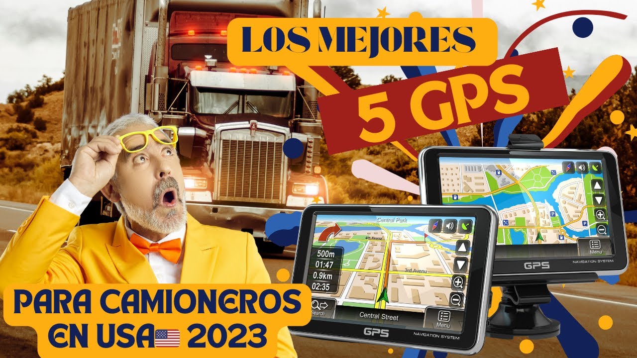 Los 8 mejores GPS PARA CAMIONES de 2024【Comparativa】