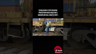 Rail Road Tips: Establishing 3 Step/RedZone Protection When Coupling & Uncoupling Rail Cars - Part 1