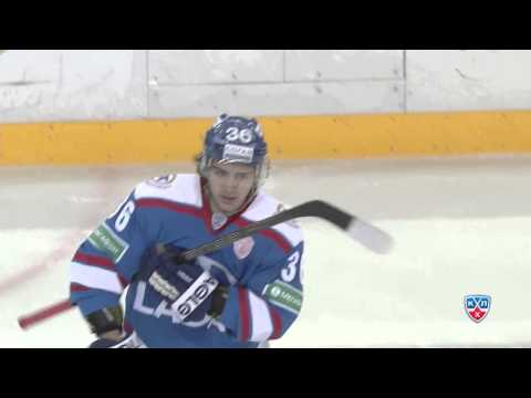 Первый гол Мастрюкова в КХЛ / Mastryukov scores his first KHL goal with his motherteam