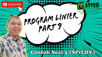 PROGRAM LINIER - Soal 3 - Menentukan dHP dari SPtLDV - Part 9