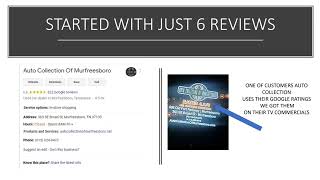 🔴 Case Study #5 | Auto Collection of Murfreesboro | Online Reputation Management Software