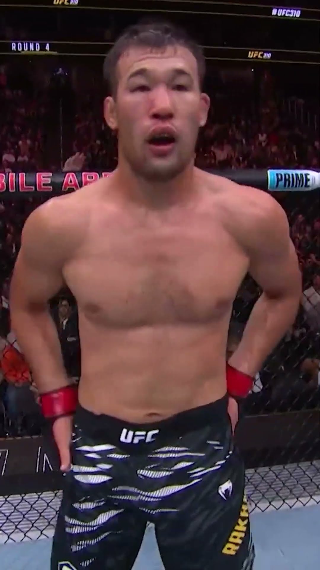 UFC equipment team on point tonight ? #UFC310