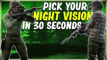 Pick Your NVGs in 30 seconds | Best Night Vision Goggles | #escapefromtarkov #eft #shorts