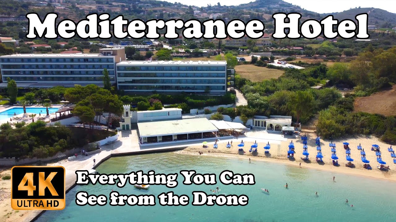 Mediterranee Hotel Kefalonia (Cephalonia) from Drone in 4K