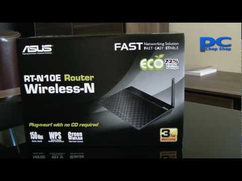 Asus RT-N10E Wireless N Router Unboxing