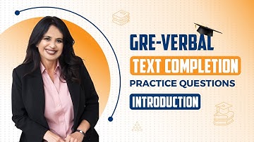 GRE Text Completion Intro & Strategies | GRE Verbal Tips & Tricks for self prep #gre #greprep #usa