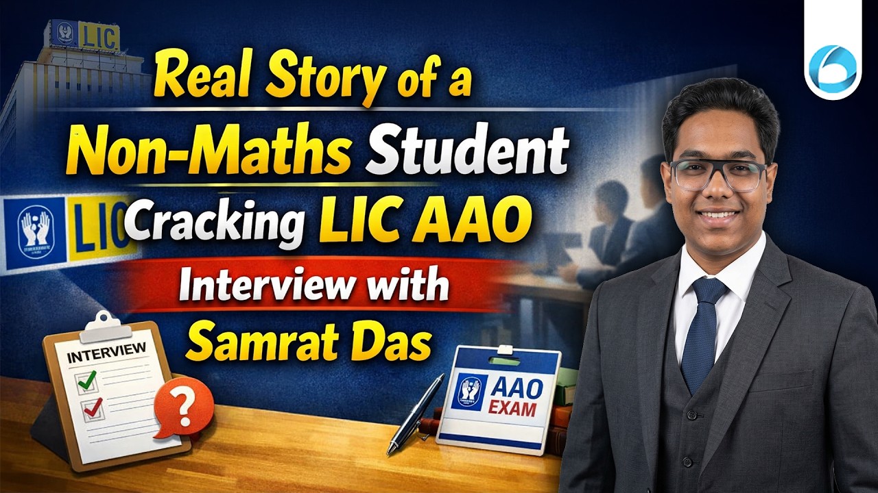 Real Story of a Non-Maths Student Cracking LIC AAO | Interview with ...