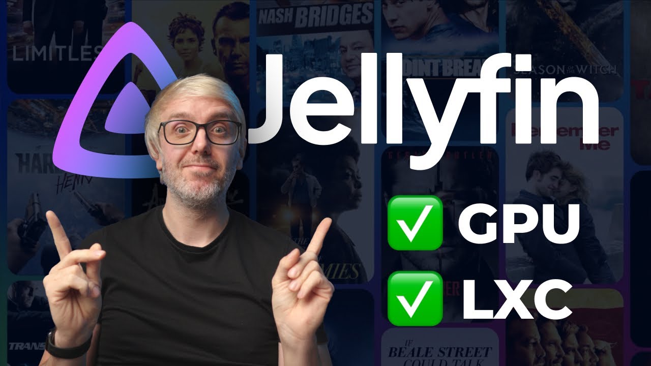 Instalar y configurar Jellyfin en LXC con GPU activada - YouTube