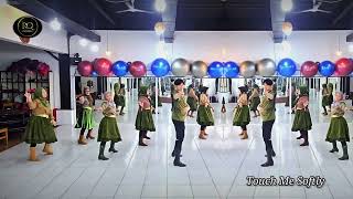 Touch Me Softly - Line Dance - Improver Cha Cha - Choreo Martine Semmau (FR) - September 2026