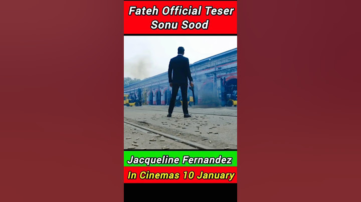 Fateh Official Teaser l Sonu Sood Jacqueline Fernandez 10 January #sonusood #fateh #Official #teaser