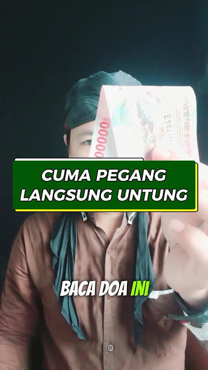 WOW | doa dapat uang banyak setiap hari