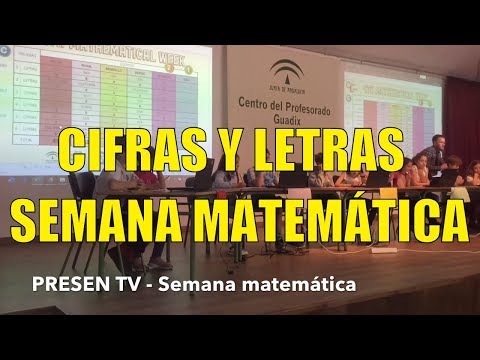 ✅ CONCURSO Cifras y letras para niños | PRESEN TV