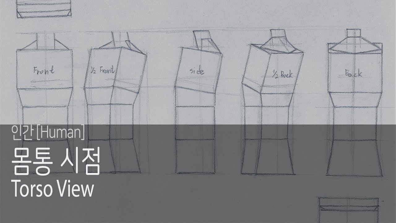 도형(Figure)10 - 몸통 시점(Torso View) - YouTube