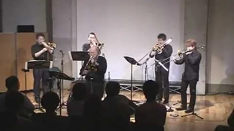 Jazz Trombone Quartet VOLTZ [I'm Old Fashioned] wi...