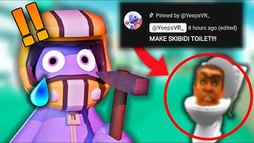 I Regret Building Your Map Ideas In Yeeps... 😨😱