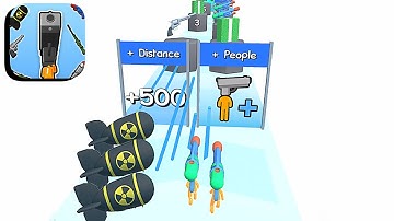 Gun Head Run ​- All Levels Gameplay Android,ios (Levels 33-37)