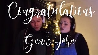 CONGRATULATIONS GEN & JOHN || You're the One that I Want - Acoustic Cover || Feat. Lawrence Smith