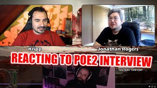 Reacting to Path of Exile 2 Interview w/ Kripp & Jonathan