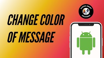 How to Change Message Color on Android