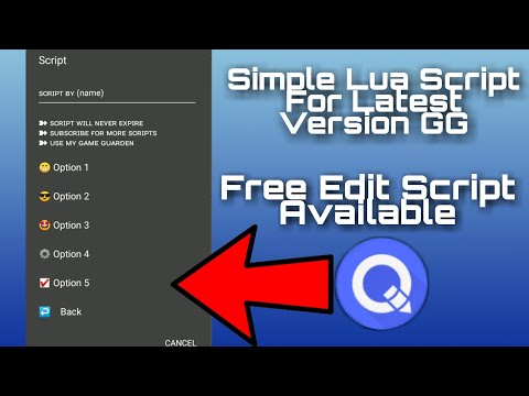 How To Make Simple Lua Script For Game Hack + Free Edit Demo Script | Hack Script For Game Guardian