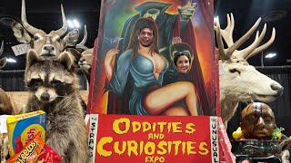 Most Creepy, WEIRD & DISTURBING Convention - Oddities & Curiosities Expo Tampa + Human Taxidermy?