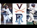 Rhode island vs virginia  game 1  2023 ncaa baseball highlights