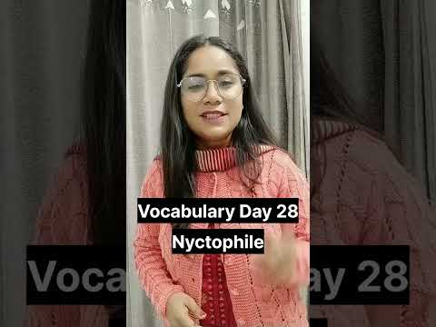 Meaning of Nyctophile
