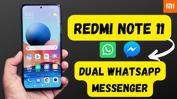 How to use Redmi Note 11 Dual whatsapp Messenger