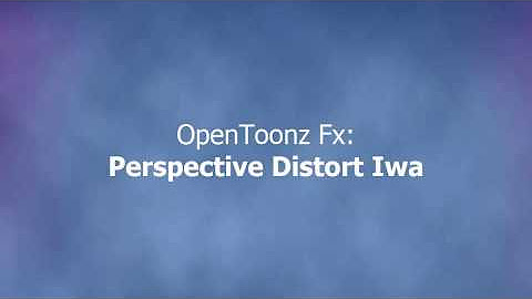 Yoichi Senzui Instruction Of Opentoonz Youtube