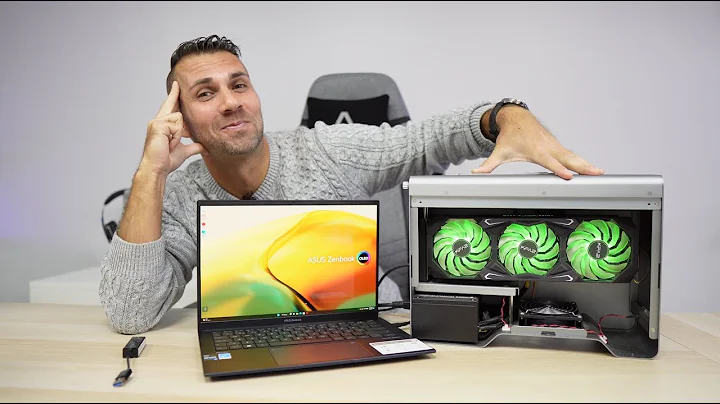 Melhore os gráficos do Asus Zenbook 14 OLED com uma GPU externa!