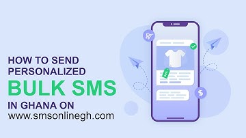 Send personalized Bulk SMS on PC in Ghana using computer and ms excel with custom sender ID