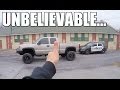 This Cop HATES My "Illegal" Duramax LOL