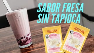 Boba Pearls / Bubble Tea - Bobas de fresa 🍓| Sin tapioca / Without tapioca