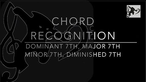 Chord Recognition - 7th Chords - Exercise 1 - Aural Practise