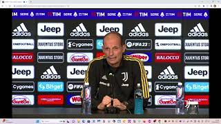 VIDEOCONFERENZA ALLEGRI VIGILIA NAPOLI JUVENTUS 12 01 2023