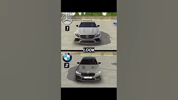 BMW Vs MERCEDES Car Parking Multiplayer Carparkingmultiplayer 