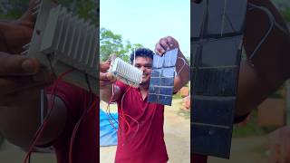 Making Homemade Solar Plate+ generator #shots #project #experiment #sujanexperiment