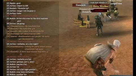 AIKA Online: bot named Gunzars from Lenaria