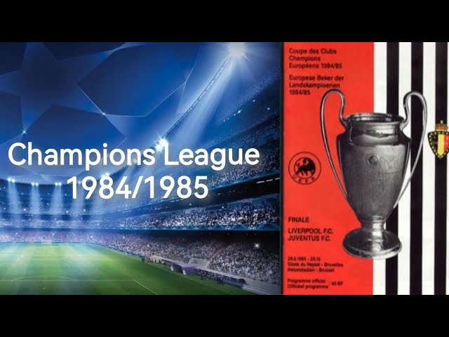 UEFA Champions League 1984/1985 Goals - YouTube