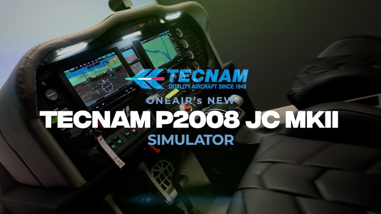 ¡Primer Simulador Réplica Tecnam P2008 JC MKII del Mundo! 🚀🌍 | One Air