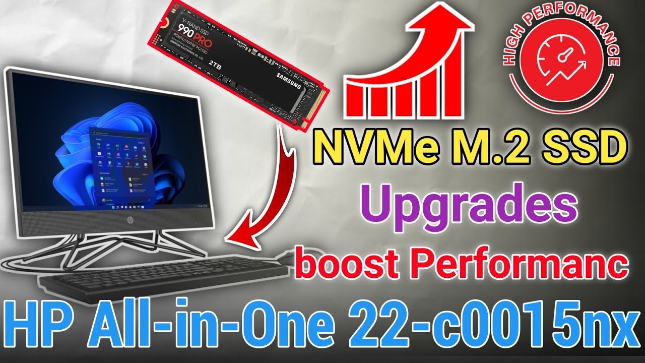 How Upgrading the PCIe NVMe M.2 SSD on HP All-in-One 22-c0015nx How Upgrading the PCIe NVMe M.2 SSD on HP All-in-One 22-c0015nx