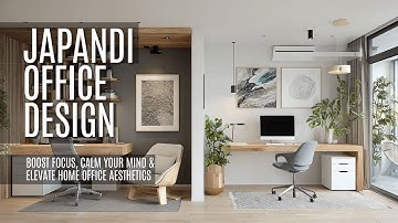 🛋️🕯️ Japandi-Inspired Office Setup Ideas for a Focused, Calm & Nature-Infused Workspace