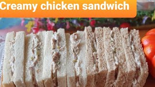 Creamy Chicken Sandwich  Recipe | Pinoy Chicken Sandwich | Masarap pangbaon | Gilyn's Channel