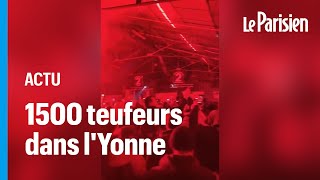 Une rave-party du Nouvel An réunie plus d’un millier de personnes dans l'Yonne