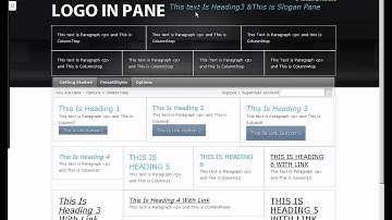 Dnn Nexus Skin Customizer Headings Help
