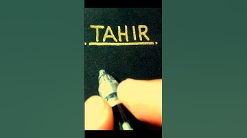 Brand Logo TAHIR 😲 #Shorts #youtubeshorts #shortsvideo #tahir #logo