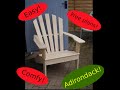 Norm Abram's Adirondack Chair. Part 1 - Templates