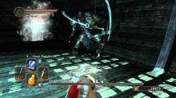 Dark Soul 2 - Sorcerer boss battle - Flexile Sentry