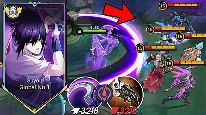 INSTANT KILL TOP SUPREM SUYOU NEW BEST BUILD AND EMBLEM TO 1 SHOT ENEMIES 2025! - Mobile Legends