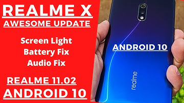 Realme X New Update April 2020 | Battery Issues Fixed | Screen Light Effect | Many Bugs Fixed(Hindi)